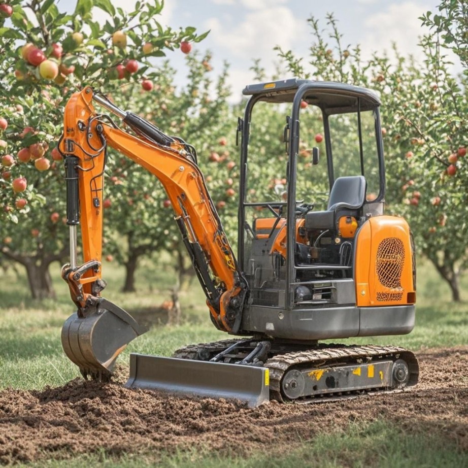 What are the attractive features of the globally popular mini excavator?